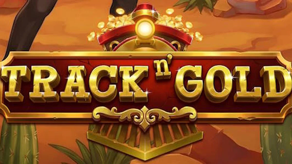 Suasana misterius di peron kereta api dalam permainan slot Track n Gold